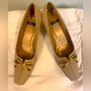 Stuart Weitzman camel narrow pumps, size 6AA